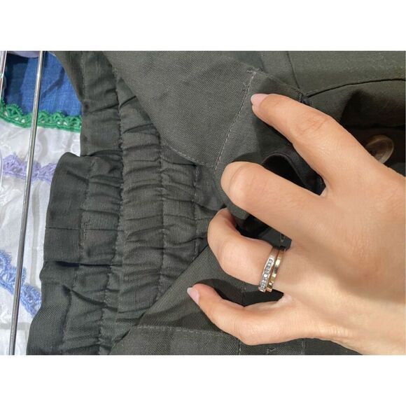 NWT ZARA Linen Blend Skort size medium - Picture 5 of 7